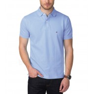 TOMMY HILFIGER KOSZULKA POLO NIEBIESKA 